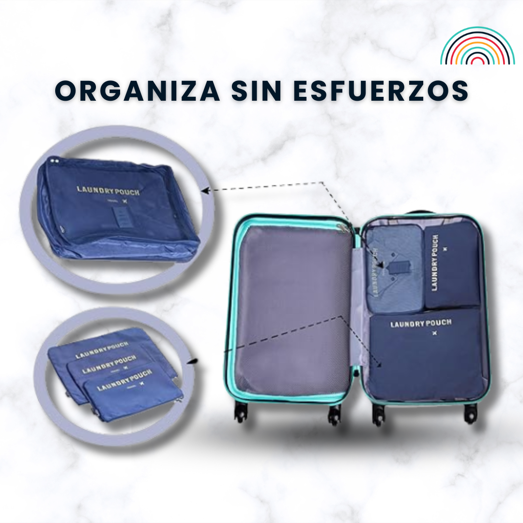 6 Organizadores Para Maletas